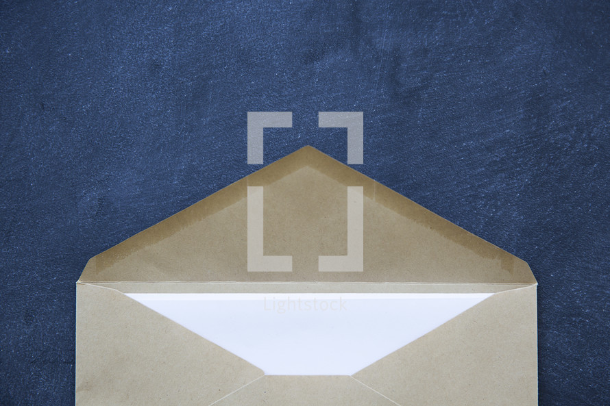 letter in an envelope 