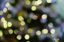 bokeh Christmas lights 