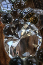 clear glass marbles and knobs 