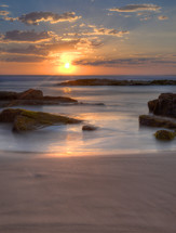 Birubi Beach sunset.
