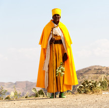 priest in Ethiopia 