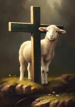 A Lamb with Cross