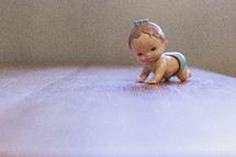 wind up toy baby doll 