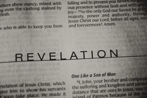Open BIble in book of Revelation