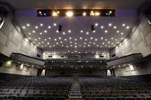 Interior of cinema auditorium