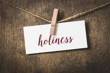 holiness 