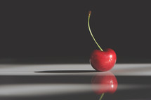 cherry with stem 