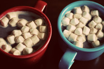 marshmallows in hot cocoa 