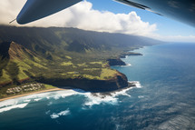 Hawaii from air