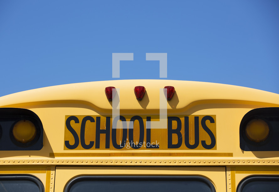 school bus sign 