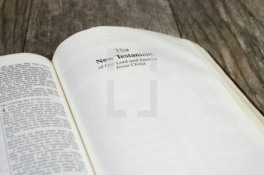 The New Testament Title page 