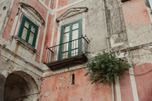 a balcony in Italy 