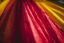 Red and yellow fabric