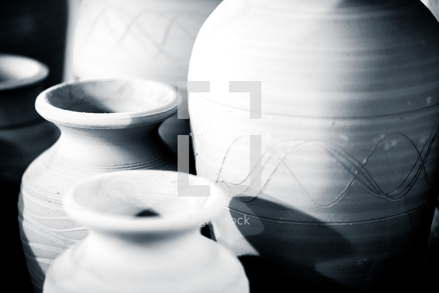 pottery pots 