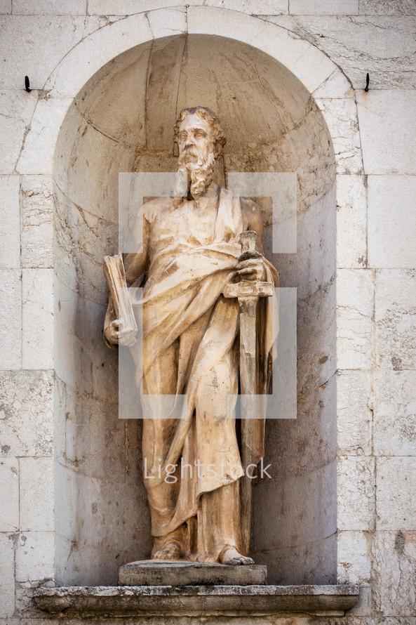 Saint Paul statue 