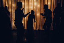 dancing at a wedding reception 