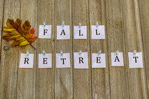 Fall Retreat 