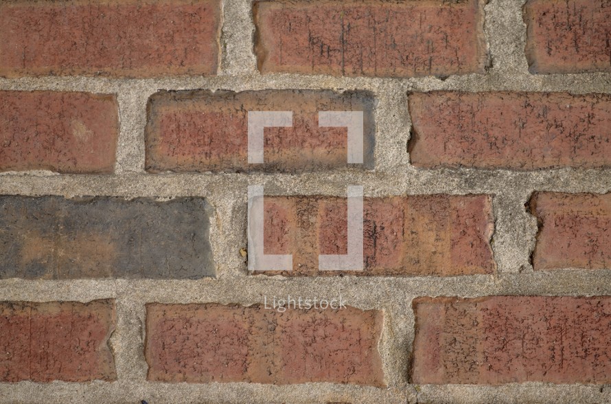 brick wall closeup 