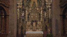 Porto, Portugal - Interior and details of the Baroque-style Church of Saint Ildefonso Porto Portugal