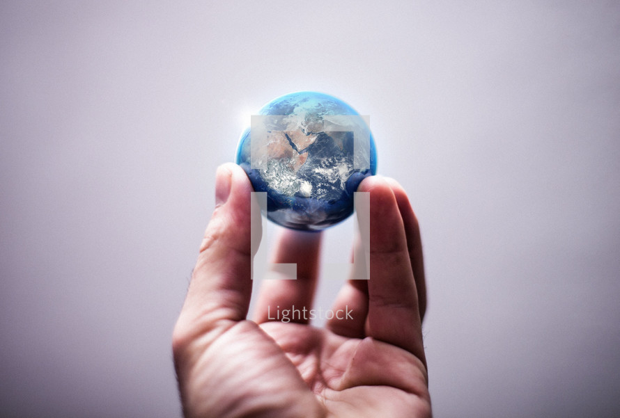 holding the world in your hands 