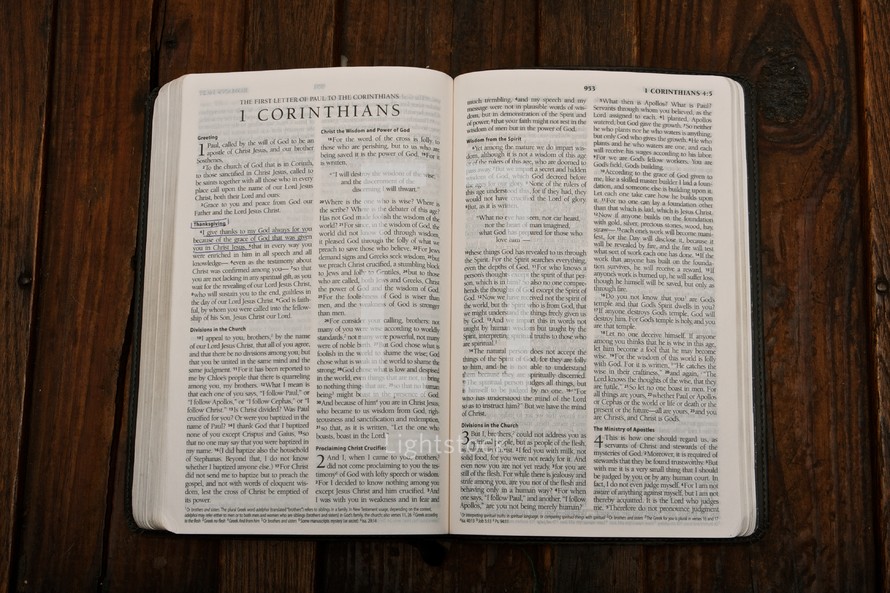 Scripture Titles - 1 Corinthians