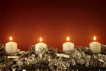 candles at advent 