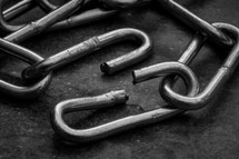 broken links in a chain 