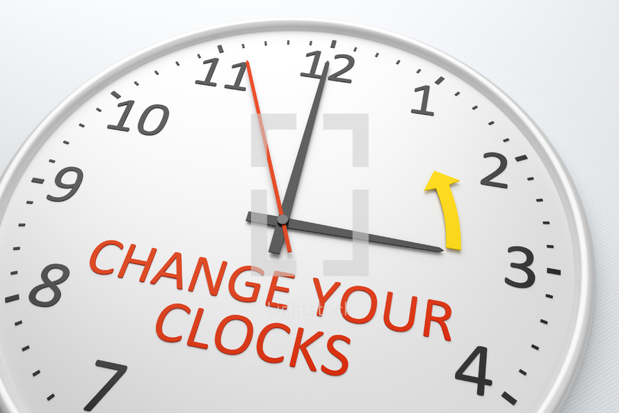 change your clocks 