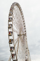 ferris wheel in Paris, France 