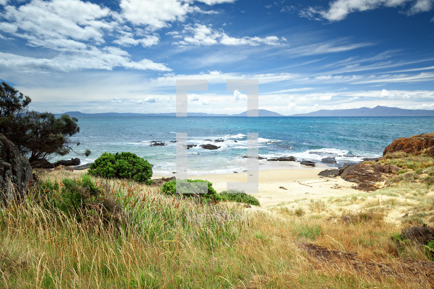 Tasmania coastline 