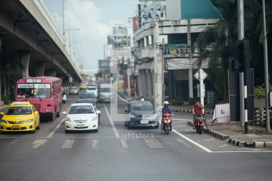 streets in Thailand 