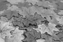 silk fall leaves