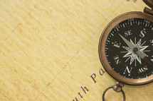 compass and map 