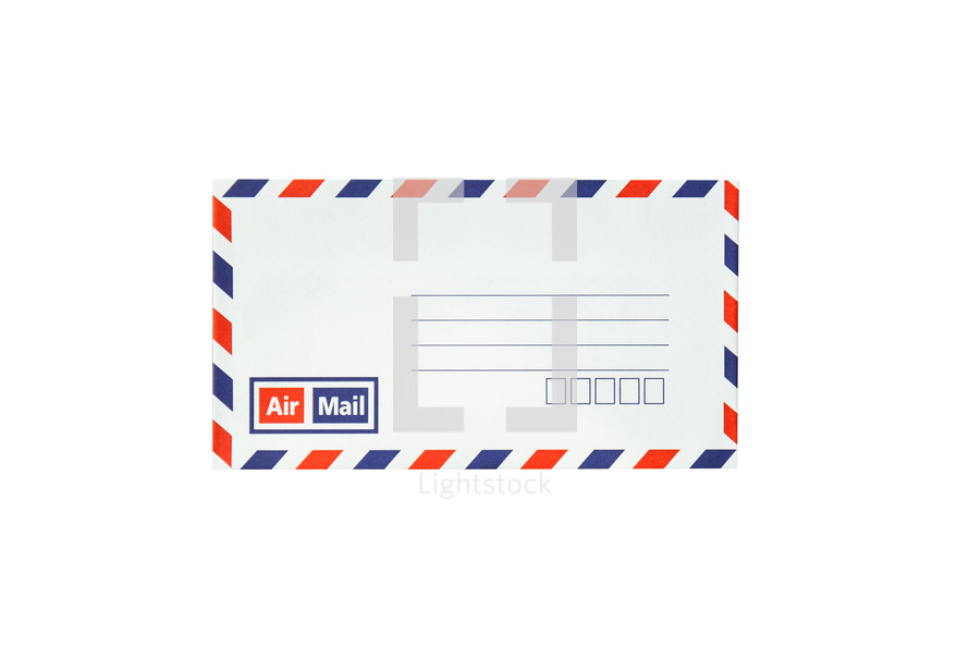 air mail envelope 