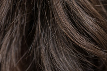 brown hair texture
