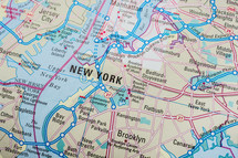 Map of NYC