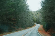 rural mountain highway 