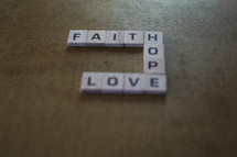 faith, hope and love 