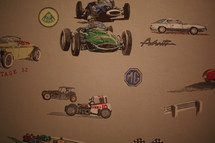 very old vintage sports car wallpaper