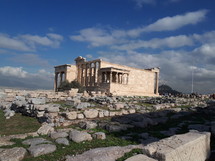 ruins in Greece 