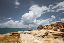rocks along Broome coast