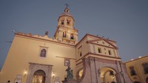 Templo y Exconvento de la Santa Cruz Historic 15th-century Convent Church Queretaro, Mexico