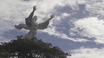 Manado, Indonesia - Yesus Kristus Kase Berkat Jesus Blesses Christ Blessing Statue in North Sulawesi