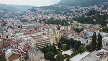 sarajevo bosnia aerial view