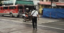 Police officer in the Philippines