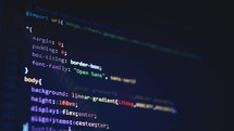 Code Writining - Haker writing code to hak the system	
