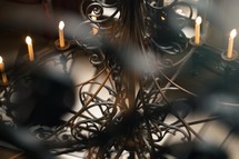 chandelier closeup 