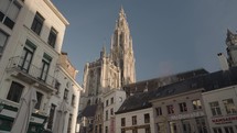 The Cathedral of Our Lady a Roman Catholic Church Onze-Lieve-Vrouwekathedraal Antwerp, Belgium