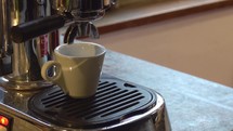 brewing espresso 