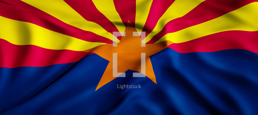 state flag of Arizona 
